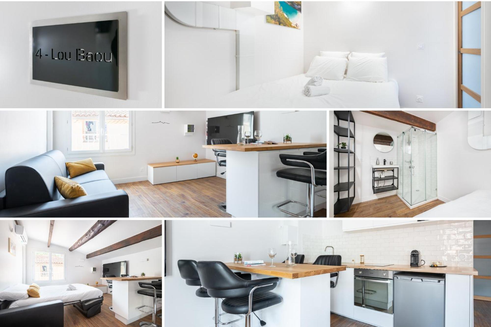 Apartamento Lou Baou - Calme - Lumineux - Wifi Gardanne Habitación foto