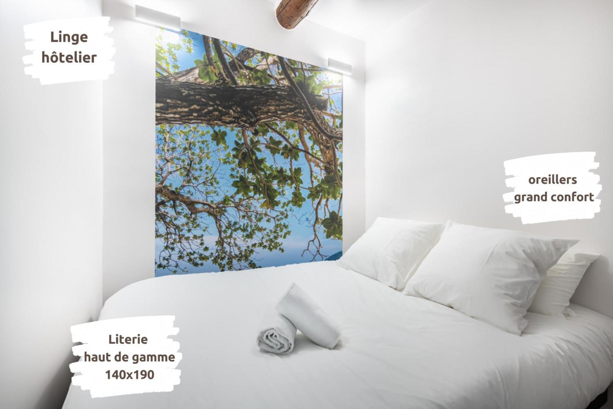 Apartamento Lou Baou - Calme - Lumineux - Wifi Gardanne Habitación foto
