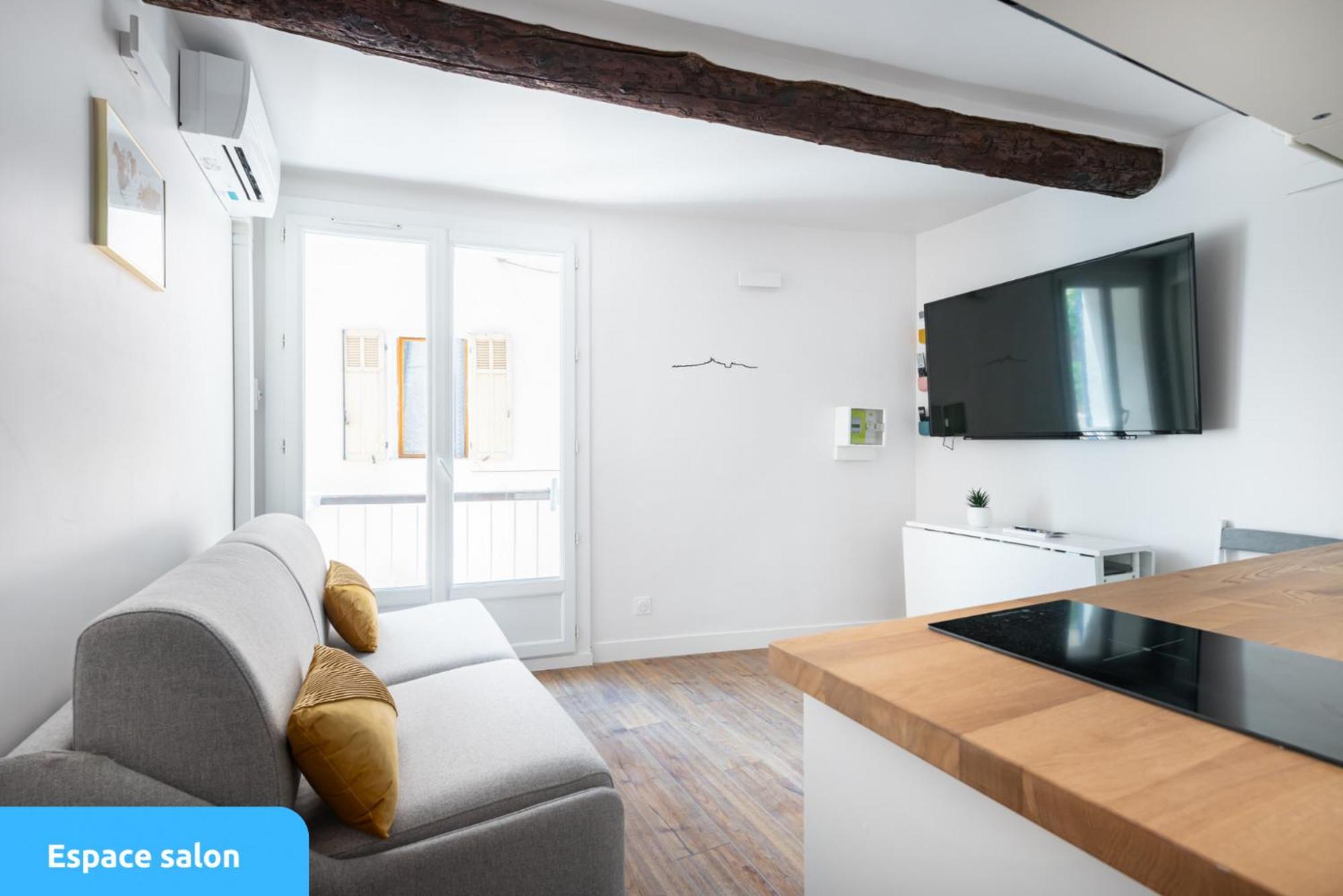 Apartamento Lou Baou - Calme - Lumineux - Wifi Gardanne Habitación foto