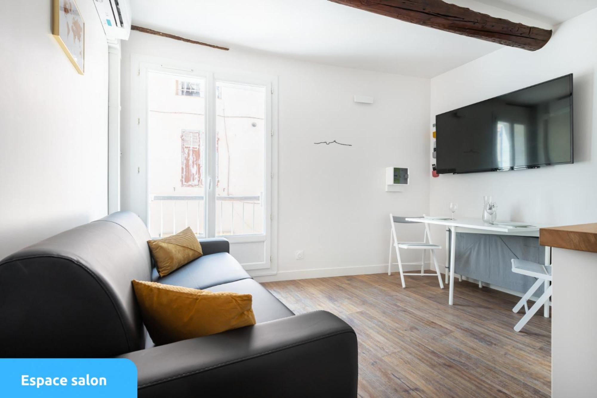Apartamento Lou Baou - Calme - Lumineux - Wifi Gardanne Habitación foto