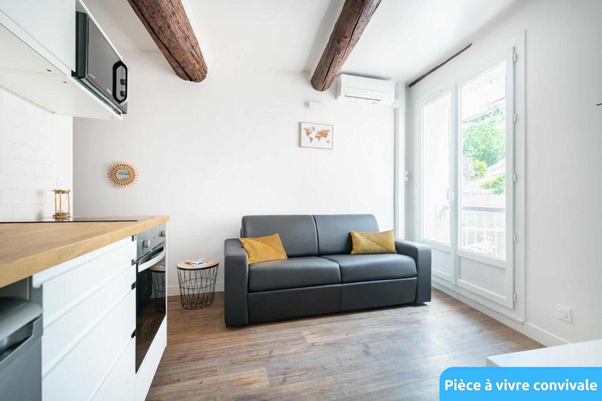 Apartamento Lou Baou - Calme - Lumineux - Wifi Gardanne Habitación foto