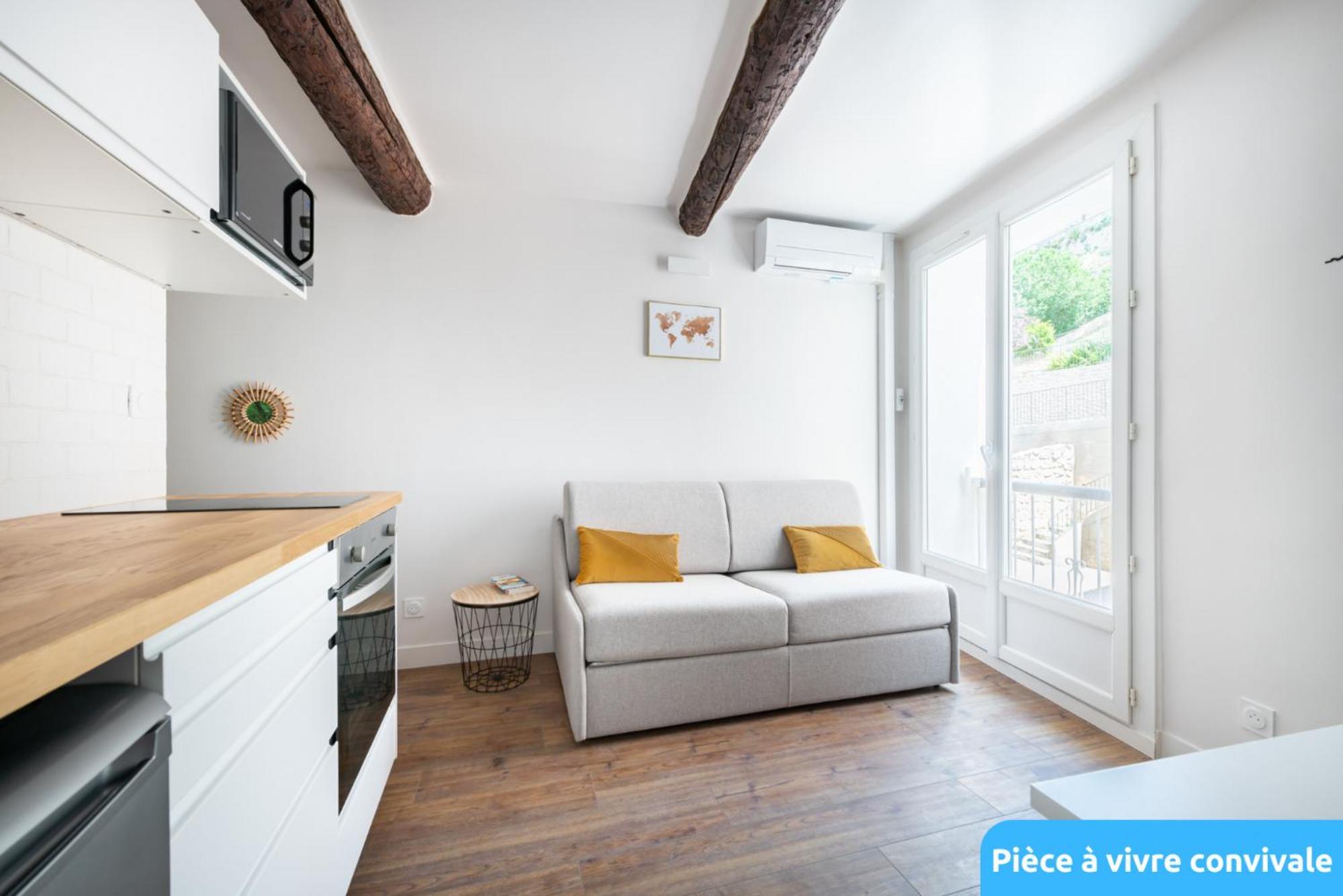 Apartamento Lou Baou - Calme - Lumineux - Wifi Gardanne Habitación foto