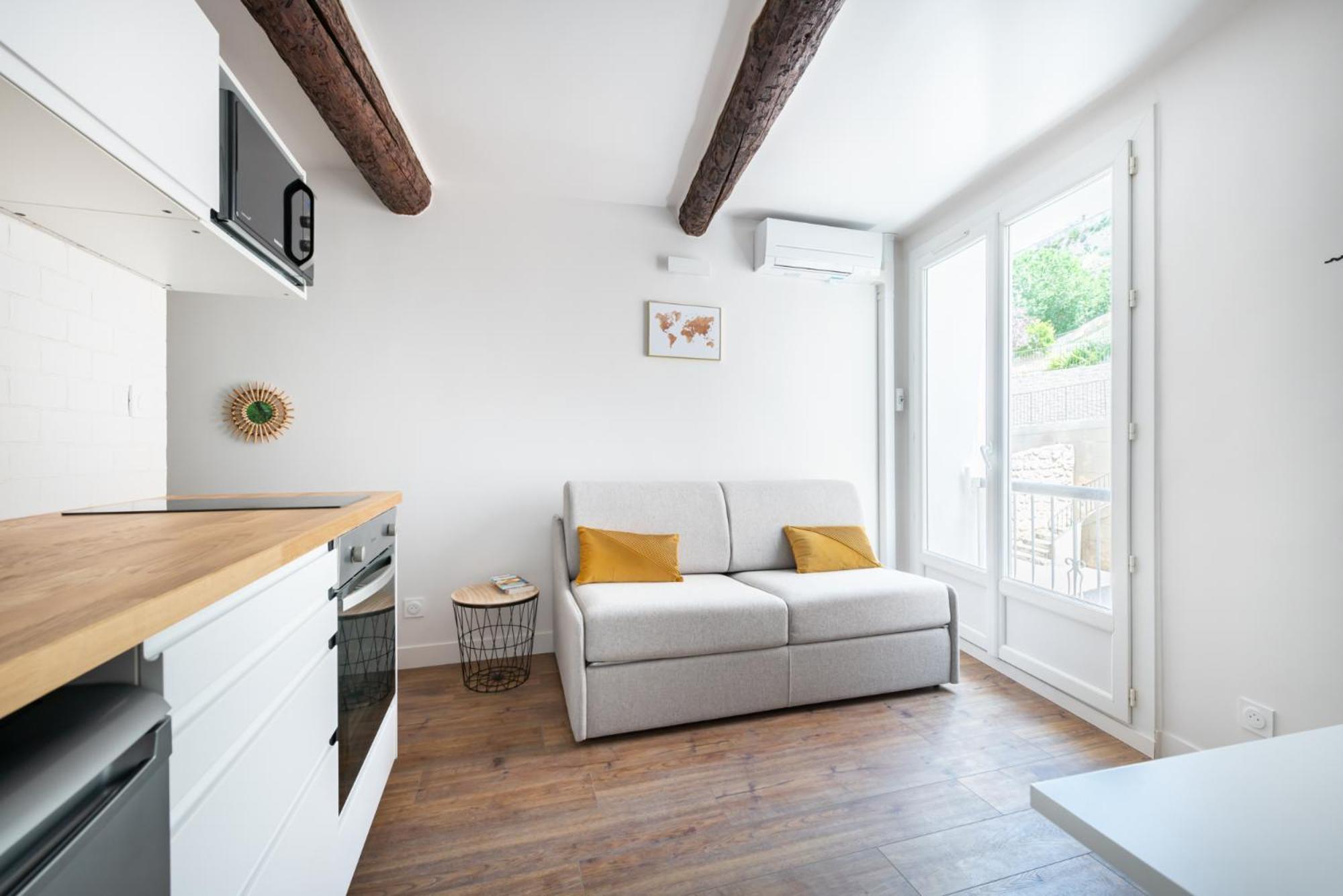 Apartamento Lou Baou - Calme - Lumineux - Wifi Gardanne Habitación foto