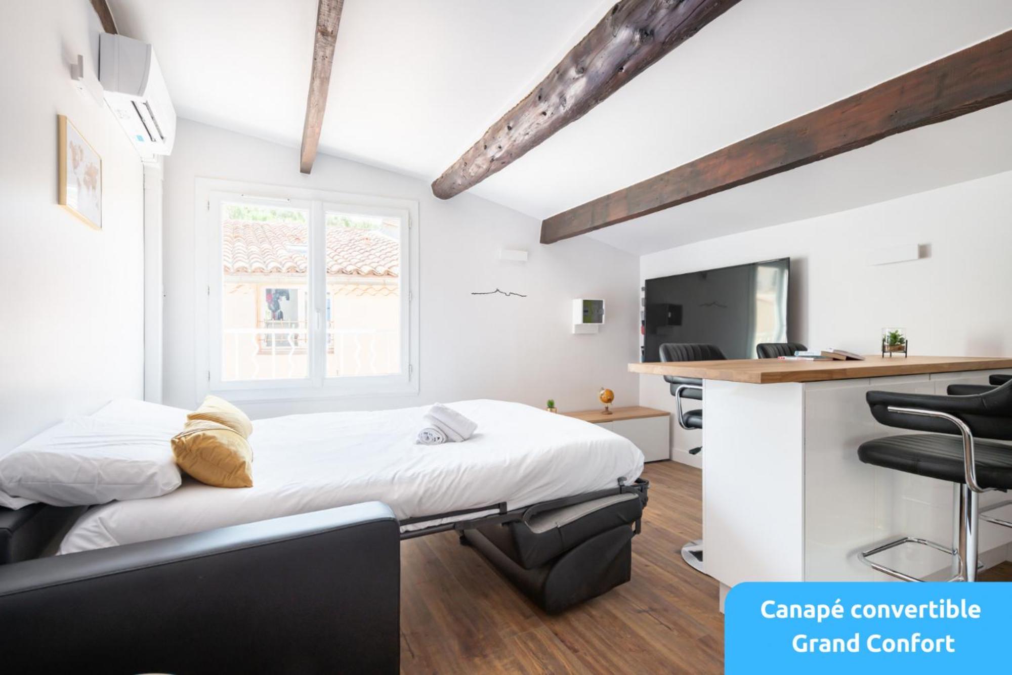 Apartamento Lou Baou - Calme - Lumineux - Wifi Gardanne Exterior foto