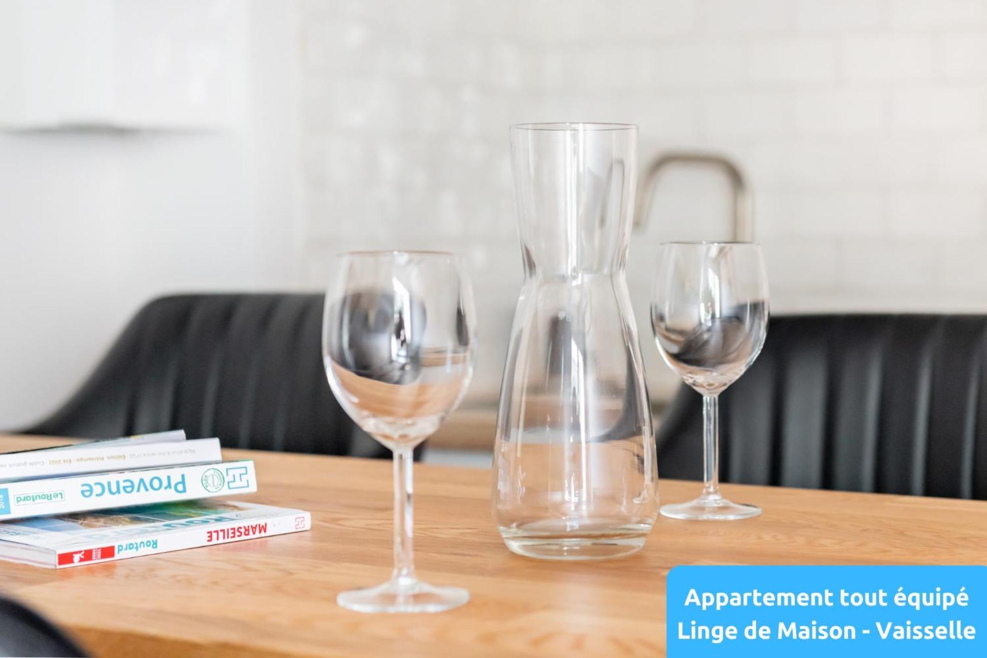 Apartamento Lou Baou - Calme - Lumineux - Wifi Gardanne Exterior foto
