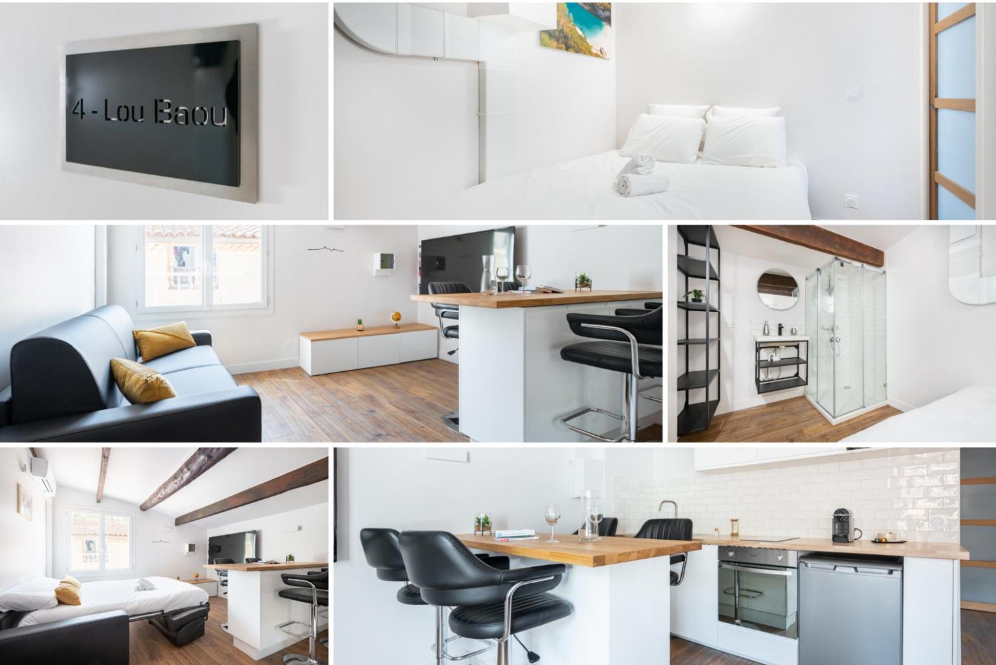 Apartamento Lou Baou - Calme - Lumineux - Wifi Gardanne Exterior foto